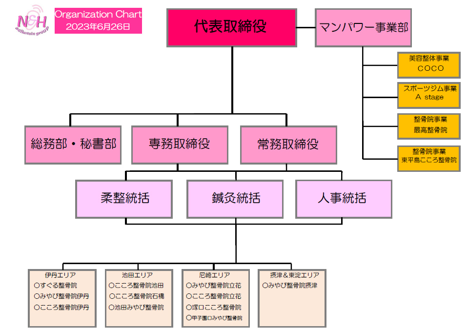 会社案内 株式会社n H 整骨院求人サイト 大阪 神戸 岡山 東京 伊丹 尼崎 宝塚の鍼灸師 柔道整復師の募集